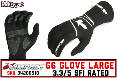 Large G6 Glove | SFI 3.3/5 | Impact 34200510