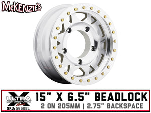 15" x 6.5" Ultra X103 Beadlock Wheel | 5 on 205 VW Pattern | 5652BL