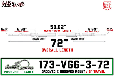 Control Cable 173-VGG-3-72