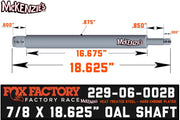 229-06-002B Fox Shock Shaft