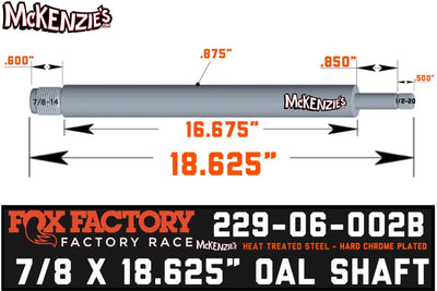 229-06-002B Fox Shock Shaft