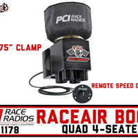PCI RaceAir Boost - Quad Outlet with Remote Control / 1.5" & 1.75" Clamp Mount | PCI 1178