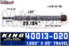 King Shocks 40013-W20 | 1.250" X 20" Travel Shaft | 4.0/4.5 Race Series | King 40013-020
