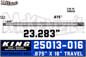 King 25013-016 | 2.5" x 7/8 Shaft