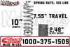 Eibach 1000.375.0150S | 10.00" Long x 3.75" ID x 150lb Shock Coil