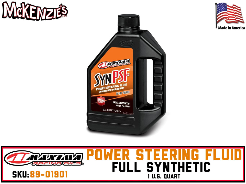 Synthetic Power Steering Fluid | 1 U.S. Quart | Maxima 89-01901