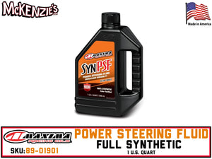 Synthetic Power Steering Fluid | 1 U.S. Quart | Maxima 89-01901