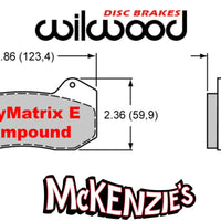 Wilwood 15E-12605K