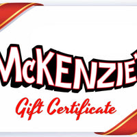 McKenzie's Gift Certificates
