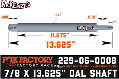 229-06-000B Fox Shock Shaft