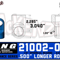 King Shocks 21002-002 | 3/4 Shaft Rod End