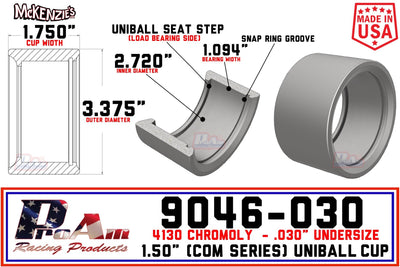 PRM-9046-030 | Undersized .030