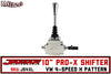 Jamar Billet Pro-X Shifter | Polished 10" Handle 4-Speed | Jamar JS4XL