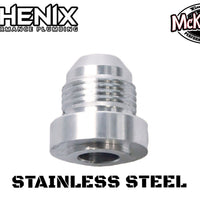 Phenix Stainless Steel 37˚ Male AN Weld Bungs (8 OPTIONS)