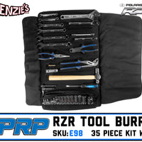 RZR Roll-up Tool "Burrito" 35pc Kit | PRP E98