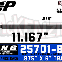 King 25701-B06 | 2.5" x 7/8 IBP Shaft