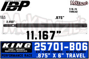 King 25701-B06 | 2.5" x 7/8 IBP Shaft