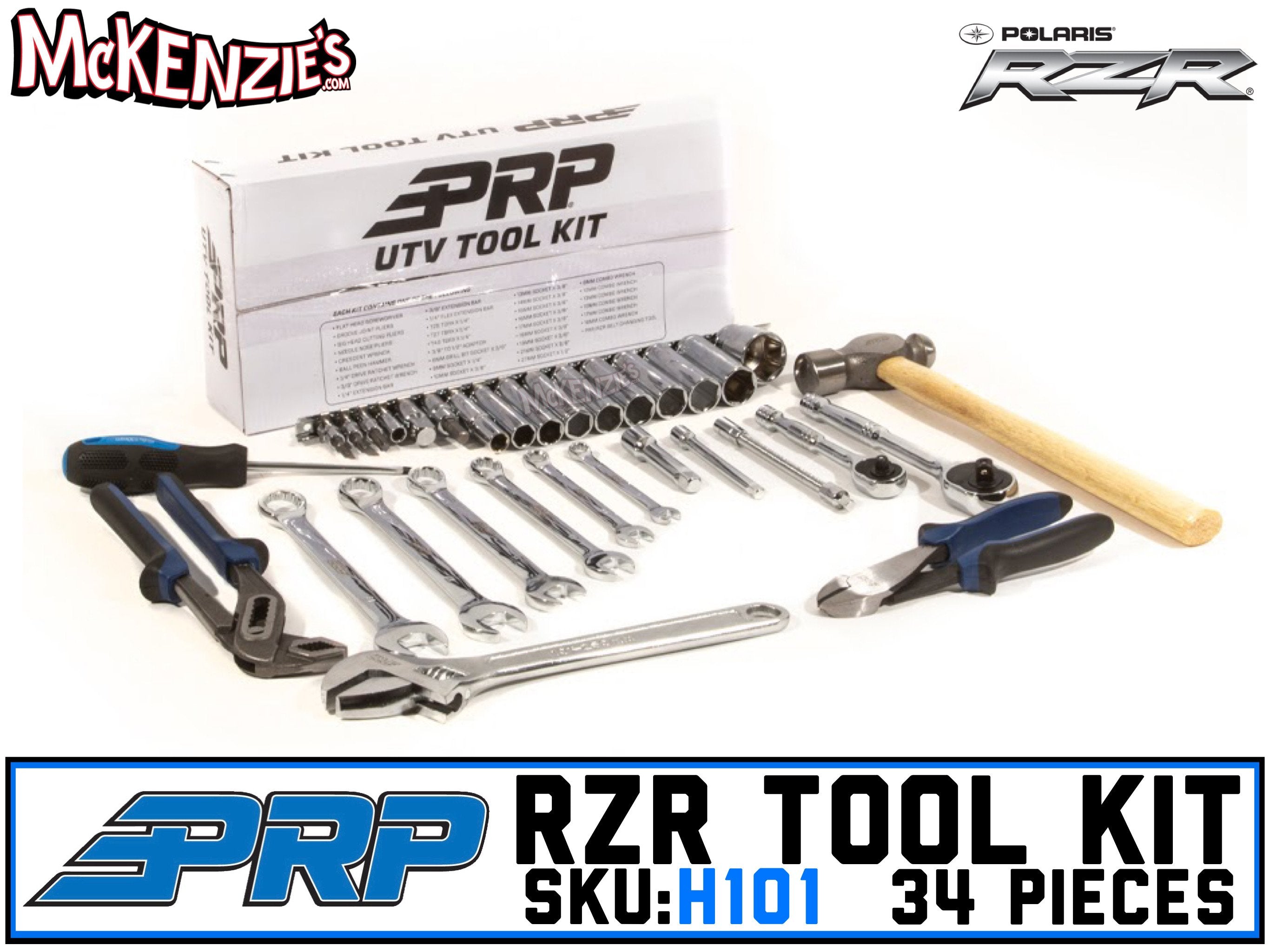 pro's kit  tool  セット RZR Tool Kit - 34pcs | PRP H101| McKenzie's