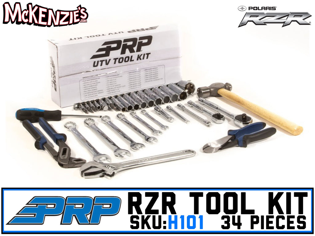 RZR Tool Kit - 34pcs | PRP H101 | McKenzie's
