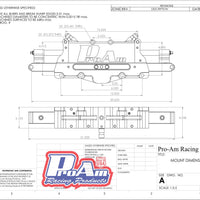 ProAm TTPR6000 | 2.375" Ram x 6.0" Travel Power Rack