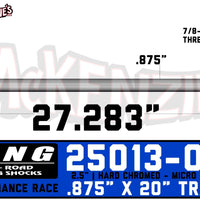 King 25013-020 | 2.5" x 7/8 Shaft