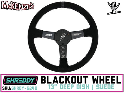 Shreddy Blackout Steering Wheel | 13