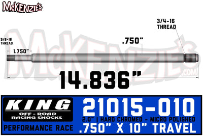 King Shocks 21015-010 | 2.0 x 10