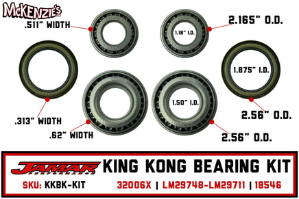 Jamar King Kong Wheel Bearing Kit | KKBK-KIT