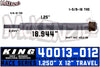King Shocks 40013-W12 | 1.250" X 12" Travel Shaft | 4.0/4.5 Race Series | King 40013-012
