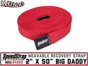 2" x 50FT Big Daddy | Weavable Recovery Strap | Speed Strap 34250