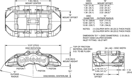 Wilwood Grand National GN6R