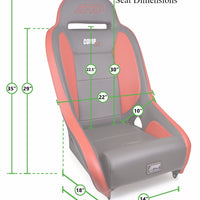 PRP Comp Elite Series Dimensions