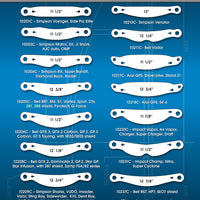 Racing Optics XStack Clear Tearoffs (14 Model Options)