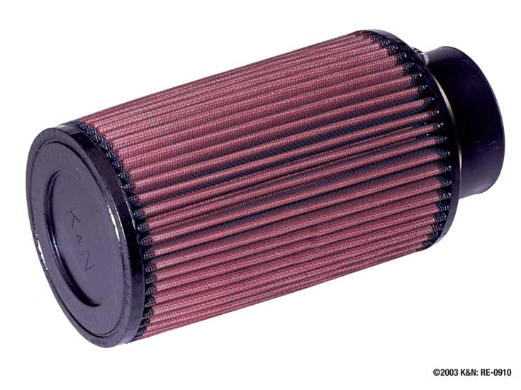 K&N RE-0910 | 3ID - 8 Tall Round Tapered Air Filter