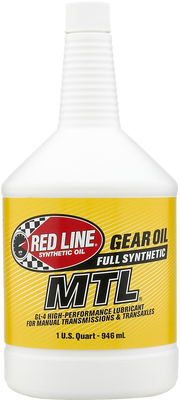 Redline MTL 75W80 GL-4 Gear Oil