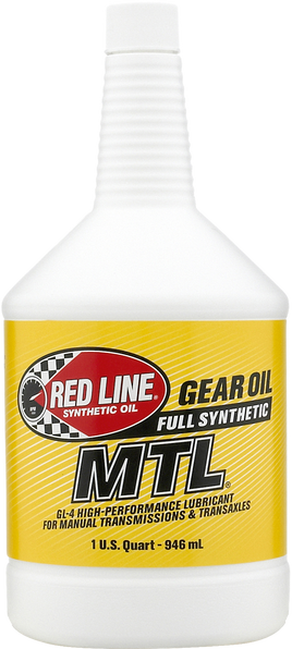 Redline MTL 75W80 GL-4 Gear Oil