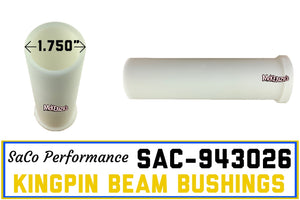 1.750" Front VW Linkpin Beam Bushings | Saco 943026