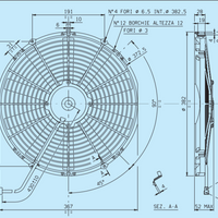 Spal 30100385 Puller Fan VA08-AP10/C-23A