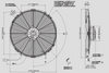 Spal 30102120 Puller Fan VA18-AP70/LL-86A