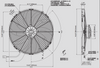 Spal 30102049 Puller Fan VA18-AP71/LL-59A