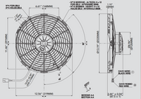Spal 30102030 Pusher Fan VA10-AP70/LL-61S