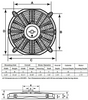 Perma-Cool Std. Electric Fan 19126, (16") 2350 CFM