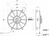 Spal 30102040 Pusher Fan VA03-AP70/LL-37S