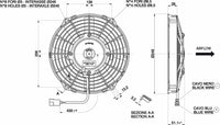 Spal 30100381 Pusher Fan VA07-AP12/C-31S