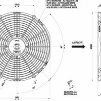 Spal 30101509 Puller Fan VA08-AP51/C-23A