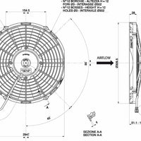 Spal 30100364 Puller Fan VA09-AP8/C-27A