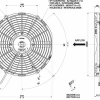 Spal 30100384 Pusher Fan VA10-AP9/C-25S