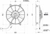 Spal 30102058 Pusher Fan VA15-AP70/LL-39S