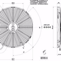 Spal 30100401 Pusher Fan VA18-AP10/C-41S