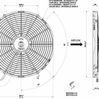 Spal 30100400 Puller fan VA18-AP10/C-41A